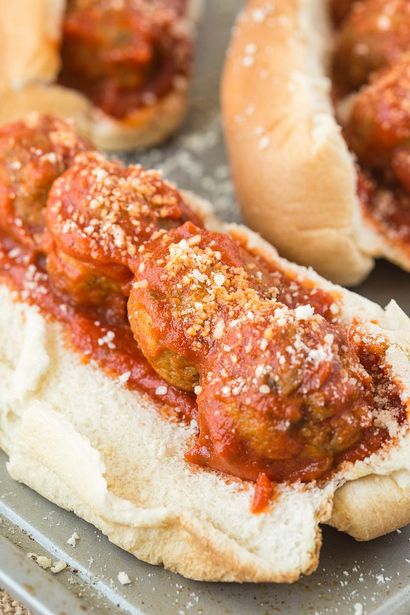 Copycat Subway Sandwich Meatball marinara WIAW 269