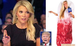marché Costumeish tenue TAMPON Bloody Megyn Kelly pour Halloween, Daily Mail en ligne