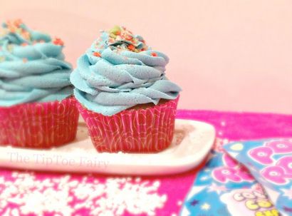 Cotton Candy Cupcakes, la fée TIPTOE