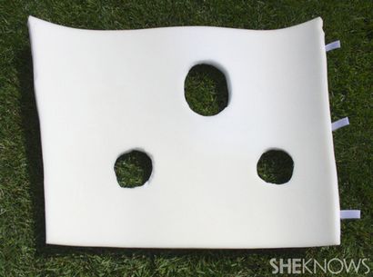 bonbons coton costume d'Halloween (costume fait maison) bonbons coton costume d'Halloween