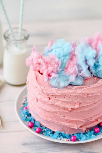 Gâteau Candy Cotton Layer (bonbons) Gâteau Candy couche de coton