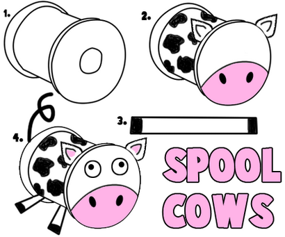 Artisanat de vache pour les enfants Faire des vaches avec des projets artistiques et artisanaux et des instructions et des activités faciles
