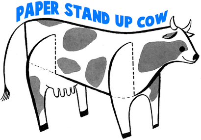 Artisanat de vache pour les enfants Faire des vaches avec des projets artistiques et artisanaux et des instructions et des activités faciles