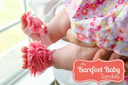Craftaholics ANONYMESmd, Comment faire des sandales aux pieds nus pour les bébés