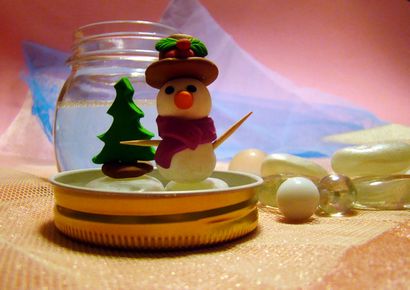 Craft Project Comment faire une boule à neige - Maman, il ForwardMom it Forward