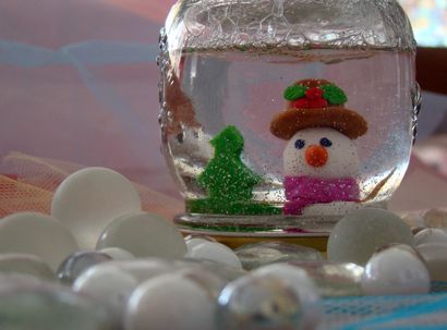 Craft Project Comment faire une boule à neige - Maman, il ForwardMom it Forward