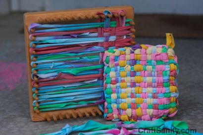 CraftSanity im Fernsehen zu machen Potholder Loopers aus recyceltem T-Shirts - CraftSanity - Ein Blog und