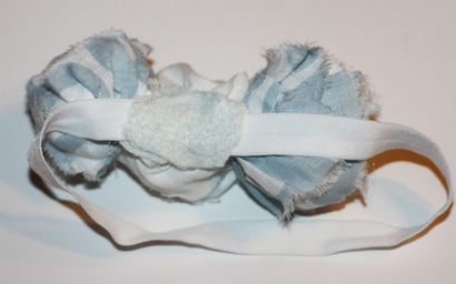 Crafty Allie fleurs en tissu et bébé Bandeaux
