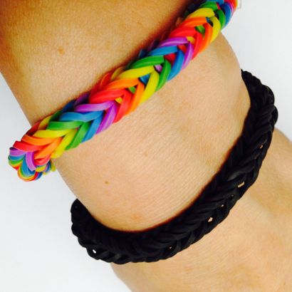 Cra-Z-loom bracelets bricolage