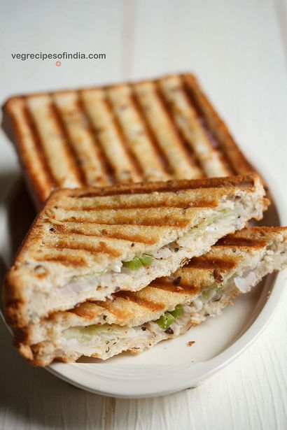 Frischkäse-Sandwich-Rezept, wie Gemüse Frischkäse-Sandwich machen