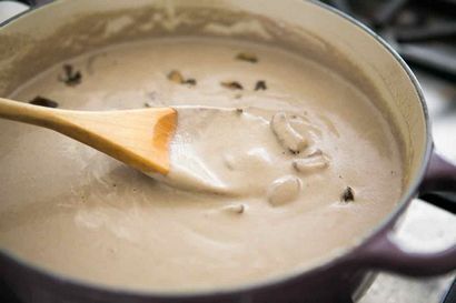 Crème de Recette Soupe aux champignons