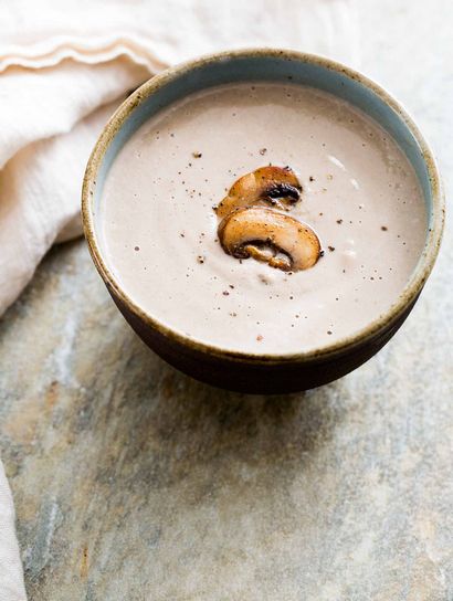 Crème de Recette Soupe aux champignons