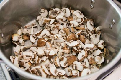 Crème de Recette Soupe aux champignons