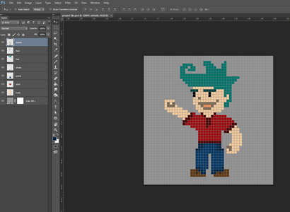 Créer 8 bits Pixel Art avec Photoshop (tutoriel avec des images) Apprenez à programme