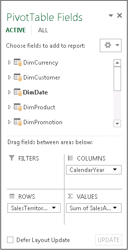 Erstellen Sie ein Datenmodell in Excel