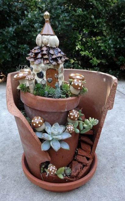 Créer un jardin féerique de plaisir avec de nouvelles idées de Jean, Jardinage Marché aux puces (DIY) Créer un jardin féerique de plaisir avec de nouvelles idées de Jean, la culture maraîchère aux puces