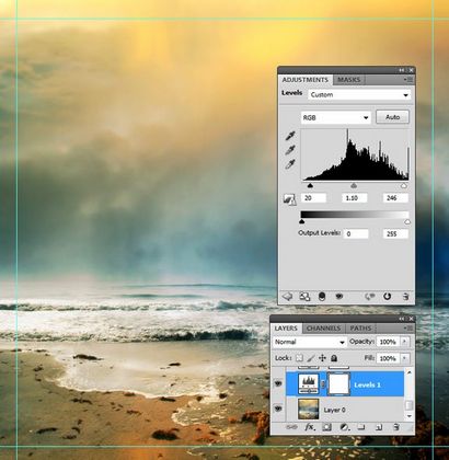 Créer une composition Extravagant dans Photoshop CS5, marché Inspiks