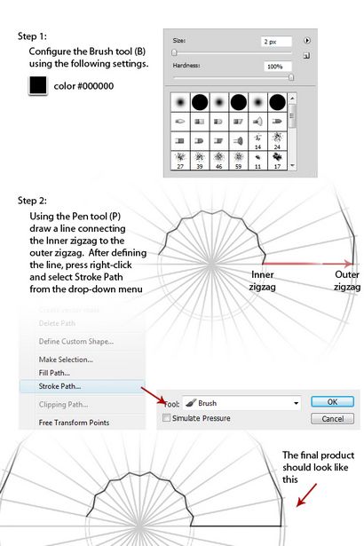 Neues Illustrated, japanische Art Handventilator in Photoshop