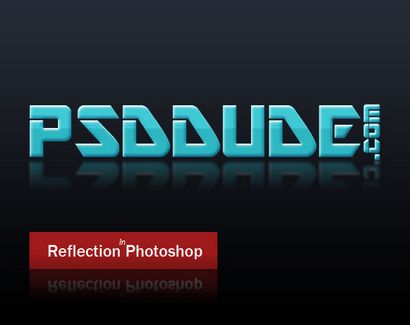 Créer une réflexion dans Photoshop - Photoshop tutoriel, PSDDude