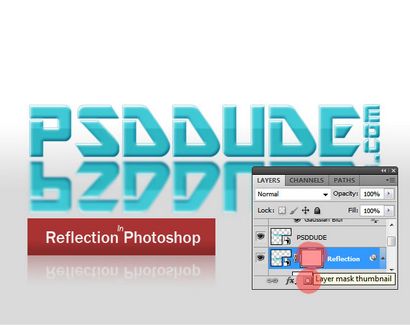 Créer une réflexion dans Photoshop - Photoshop tutoriel, PSDDude