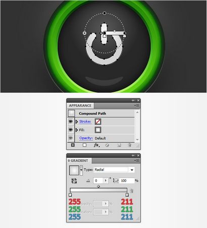 Erstellen einer einfachen Power Button in Adobe Illustrator