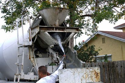 Erstellen Sie eine stilvolle Terrasse mit großem Gegossen Betonfertiger