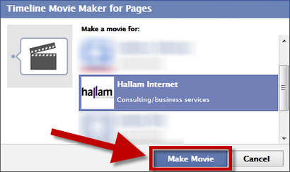 Créer une vidéo de votre page Facebook Timeline, Hallam Internet