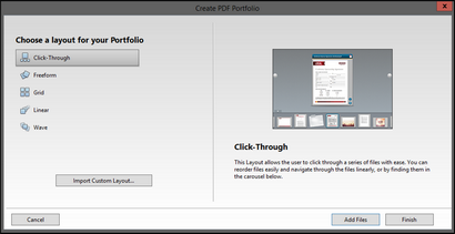 Erstellen von PDF-Portfolios mit Adobe Acrobat XI