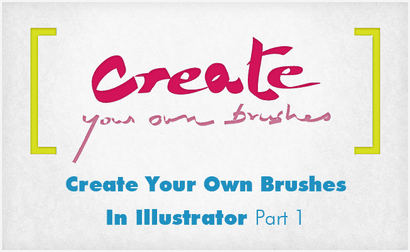 Créer vos propres pinceaux vectoriels dans Illustrator - Partie 1