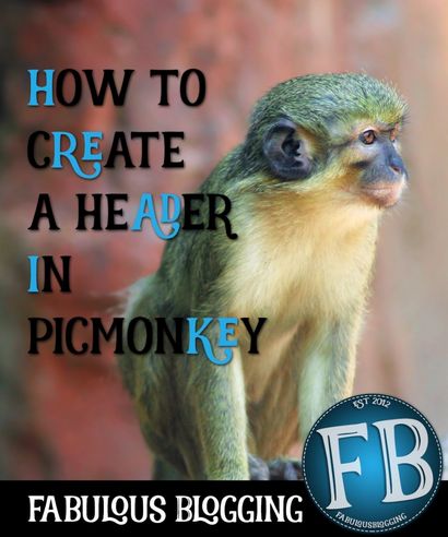 Erstellen einer individuellen Kopfzeile für Ihren Blog mit PicMonkey