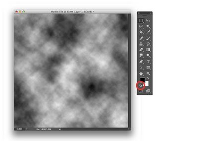 Création d'un effet de texture de marbre dans Photoshop et Photoshop Elements - David Asch, TipSquirrel