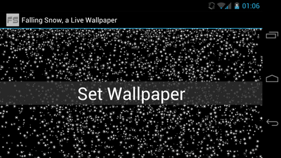 Création d'écran Live sur Android