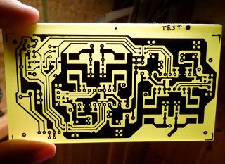 Création de PCB avec la méthode de transfert de toner