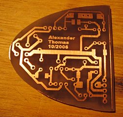 Création de PCB avec la méthode de transfert de toner