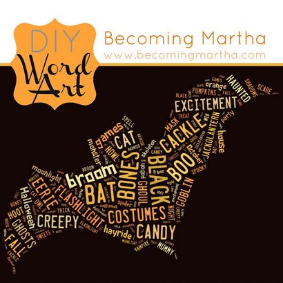 Erstellen Sie Ihre eigenen Wort-Kunst - Martha Becoming