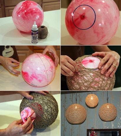 Kreative, Easy DIY die Verwendung von Luftballons - Stilvolle Eve