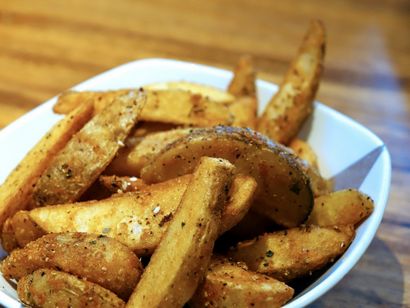 Knusprige Air Fryer Potato Wedges, Rezept Diese