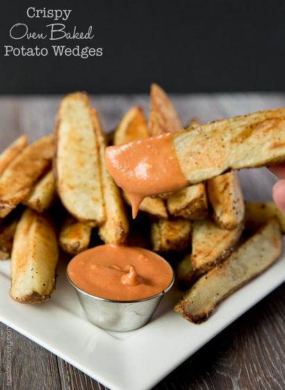 Knusprige Oven Baked Potato Wedges