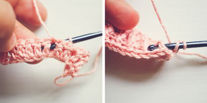 Häkeln weg! Ein einfaches Tutorial für Crochet Beitrag Stiche!