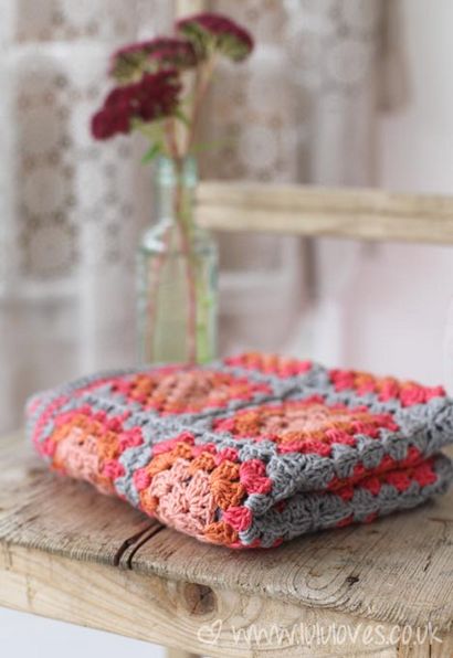 Crochet - Granny Place-Snood écharpe