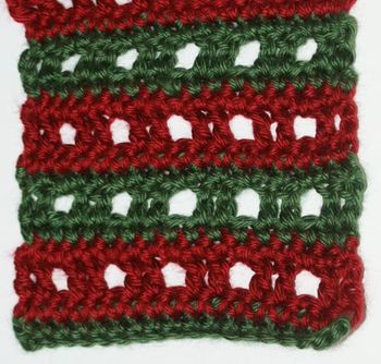 Crochet Infinity-Schal Freies Muster