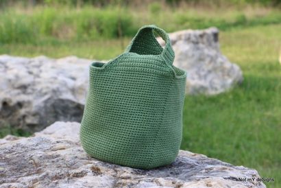 Sac Crochet Quotidian Tote - Knot DESIGNS mY (quotidienneté) Sac Crochet Quotidian Tote - Knot DESIGNS mY