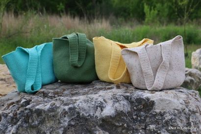 Sac Crochet Quotidian Tote - Knot (fourre-tout DESIGNS mY) Sac Crochet Quotidian Tote - Knot DESIGNS mY