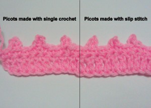 Crochet Spot - Blog Archive - Comment Crochet Stitches Picot - Modèles crochet, Tutoriels et Nouvelles