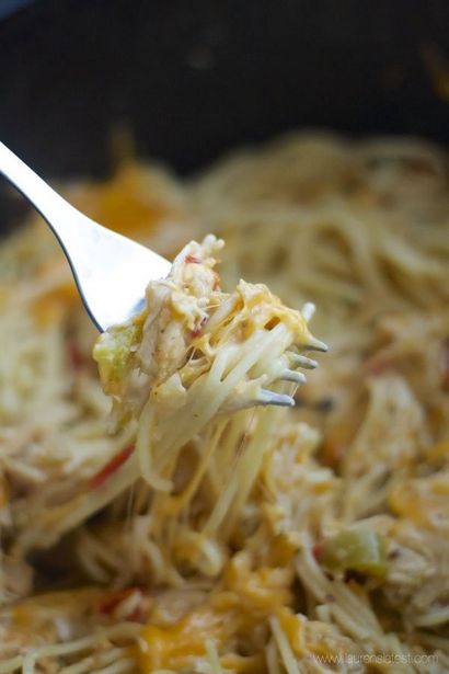 Crock-Pot Poulet au fromage Spaghetti, Lauren - Dernier s