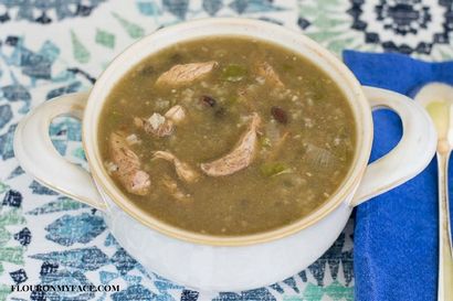 Crock Pot Jamaican Jerk Chicken Soup - Flour On My Face