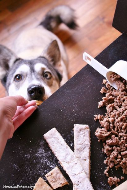 Bâtons croquants de boeuf pour chiens - Vanessa boulangerie