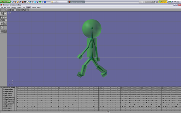 CS527 Projet 1 - Walking Little Green Man