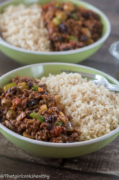 style cubain picadillo - That Girl Cooks en bonne santé