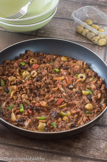 style cubain picadillo - That Girl Cooks en bonne santé